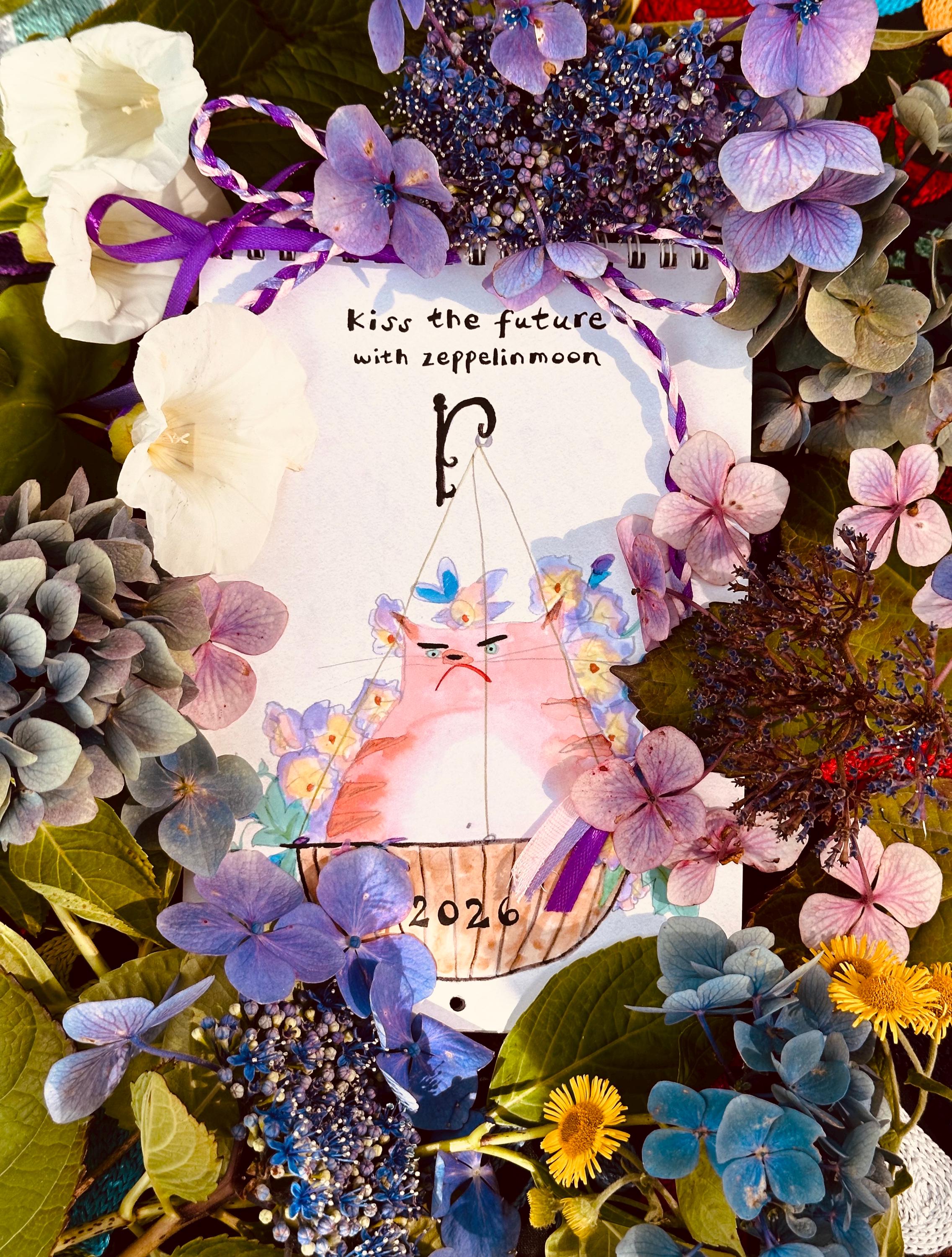 2026 CALENDAR! Kiss the Future With Zeppelinmoon - Etsy