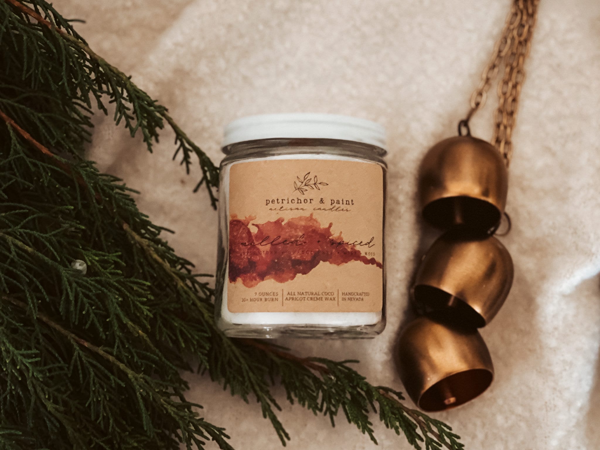 Mulled & Spiced Candle Winter Candle Collection Wooden Etsy UK