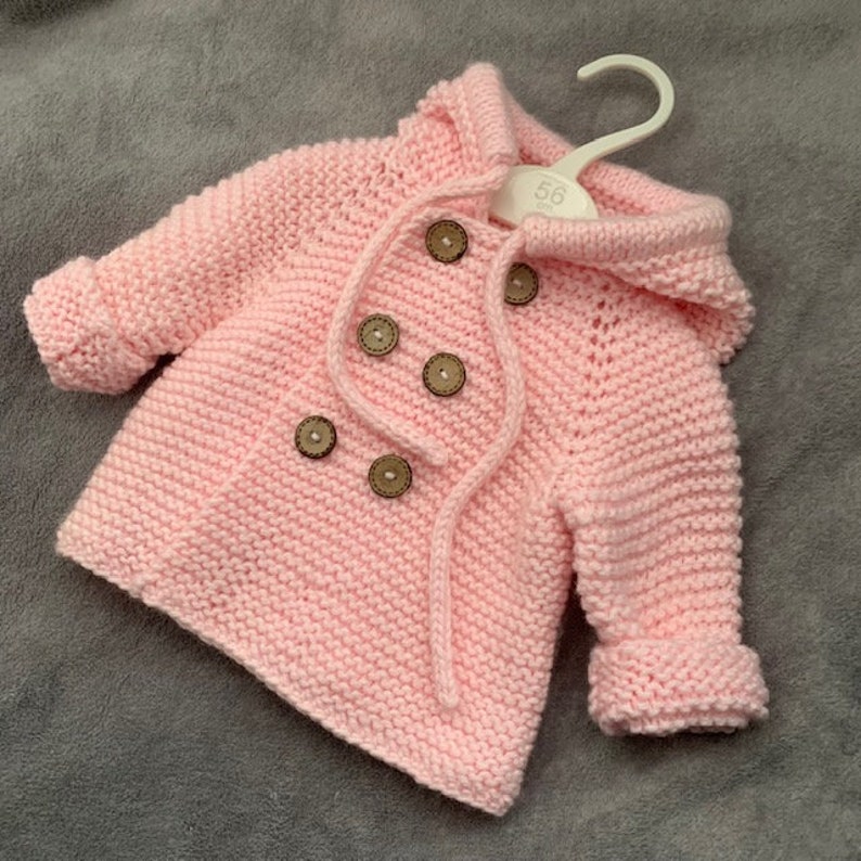 Patron in spanish language BABY pink COAT image 2