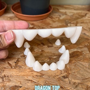 Fursuit 3D Printed toony teeth