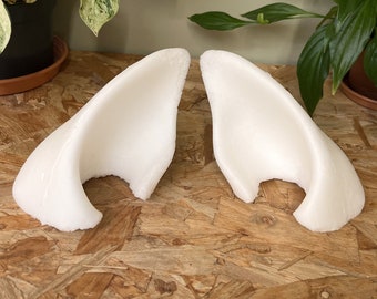 Soft foam horse fursuit ears