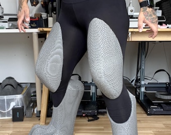 TPU Flexible Fursuit Costume Digitigrade leg padding