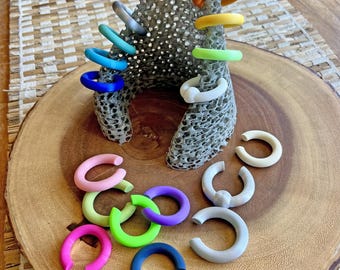 3D Printed Fursuit Costume Ear Piercings