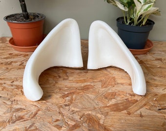 Soft foam fursuit ears (Pointed)