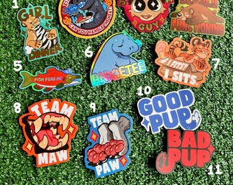 Die Cut Vinyl Sticker: Matte or Holographic, Weatherproof