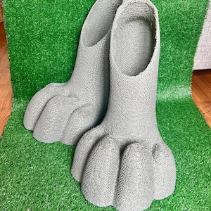 TPU Flexible digitigrade fursuit feet paws