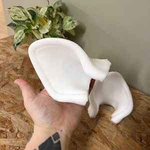 Ungulate soft foam fursuit ears