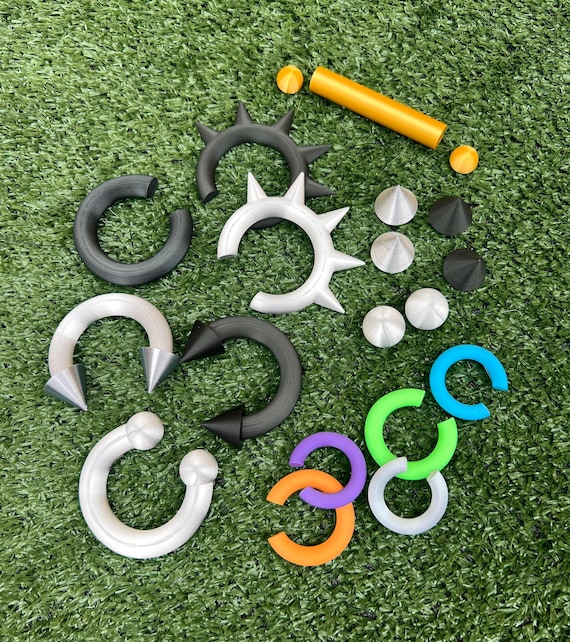 3D Printed Fursuit Piercings