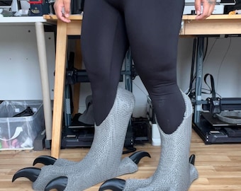 TPU Flexible Bird Talon fursuit costume boots