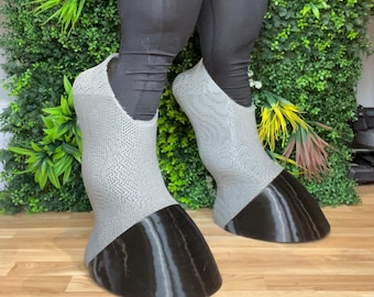 TPU Flexible horse pony hoof fursuit costume boots