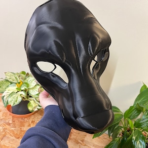 3D Printed Realistic Canine Fursuit Base With Kit Options - Etsy