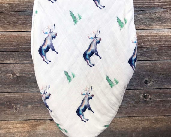 mini muslin blanket