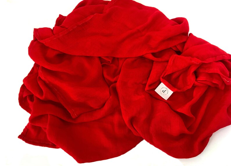 red swaddle