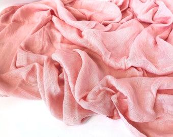 Musselin Babydecke, Rosa Babydecke, Bambusdecke, Musselin Swaddle Decke, Mädchen Swaddle, Baby Swaddle, Rosa Decke, Baby Swaddle