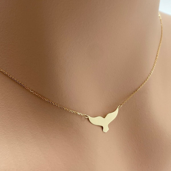 Minke Whale Tail Necklace main image 1