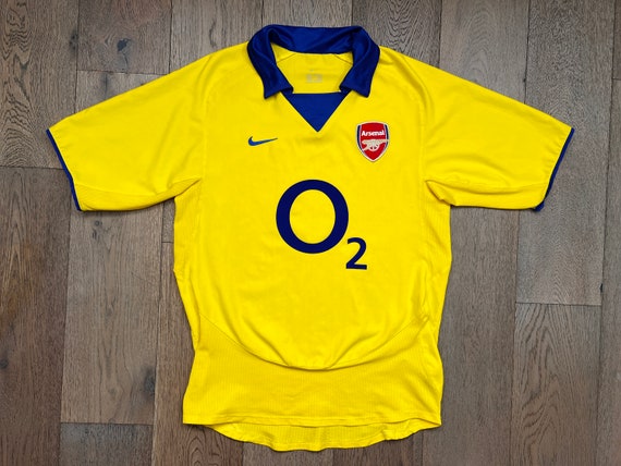 Vintage Nike Arsenal Football Jersey Away 2003-20… - image 1