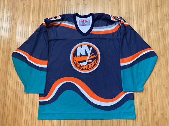 New York Islanders Jersey Vtg 1970s Away Jersey By Gem