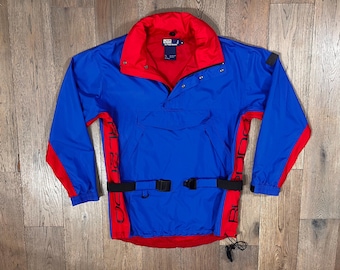 Y2K POLO Ralph Lauren Hi Tech RL2000 Jacket Stadium ColorBlock Sz M anorak