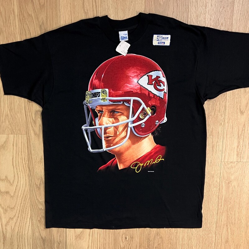 T-shirt Vintage Salem Sportswear Nolan Ryan - Taille L - Noir, Occasion En Très Bon état