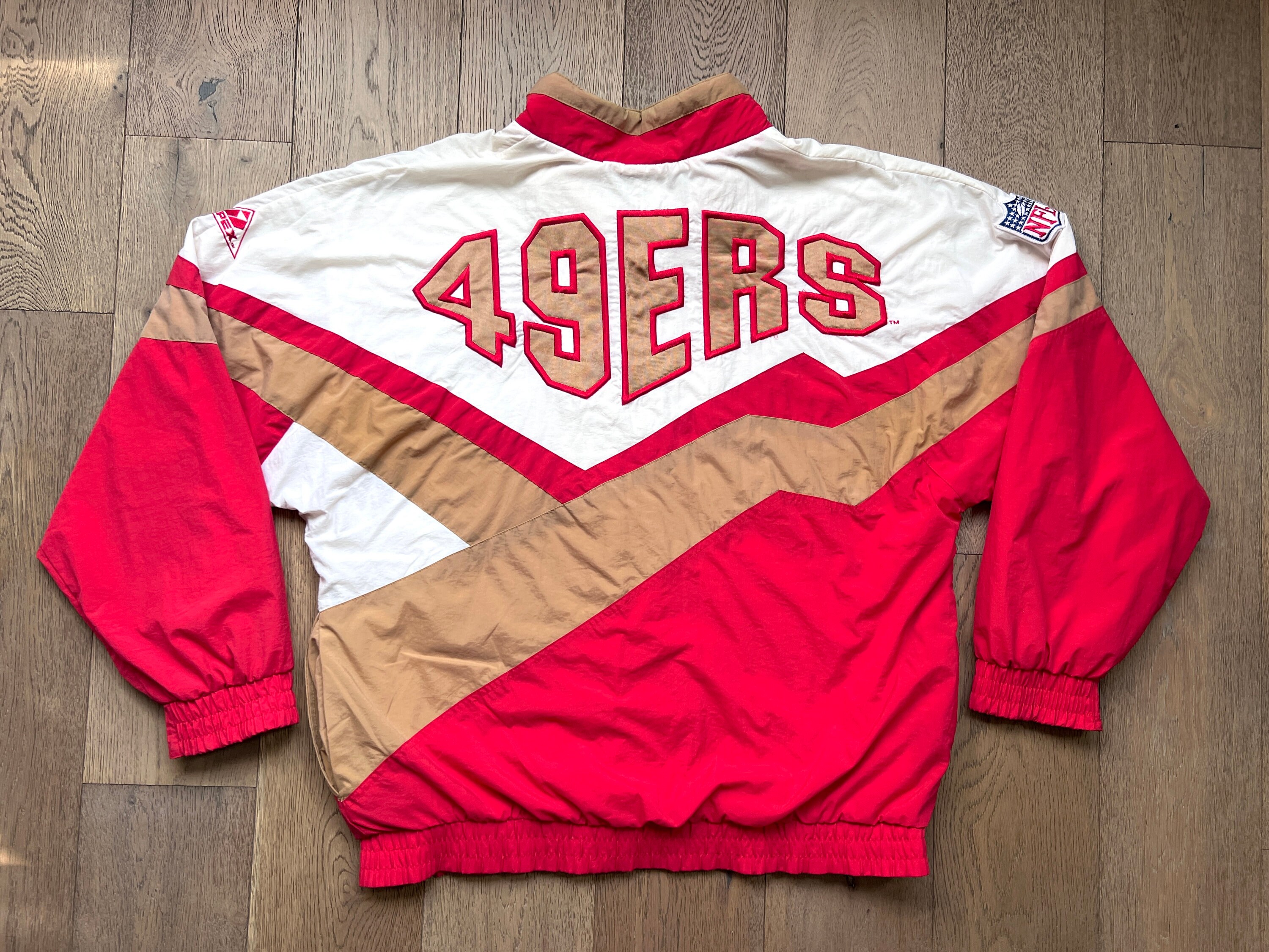 One 49ers Windbreaker Vintage San Francisco 49ers Apex One Jacket