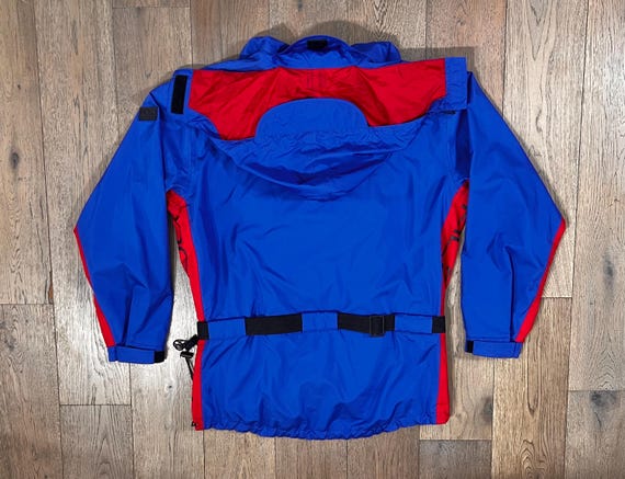 Y2K POLO Ralph Lauren Hi Tech RL2000 Jacket Stadium Colorblock Sz