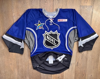 Rob Blake Los Angeles Kings North American All-Stars Game Authentic Jersey Sz 46 fight strap
