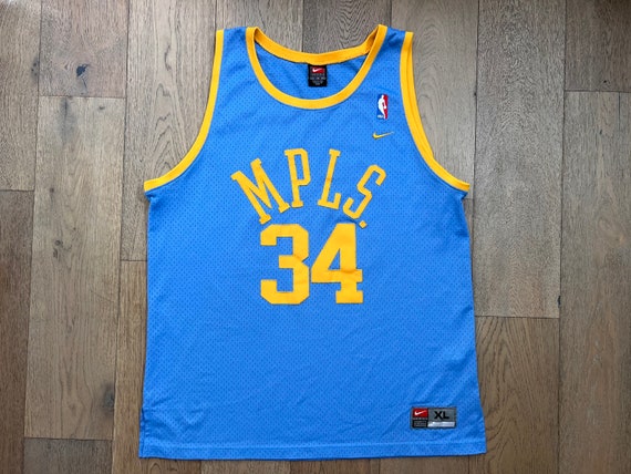 Los Angeles Lakers Youth Hardwood Classics Throwback Big Face