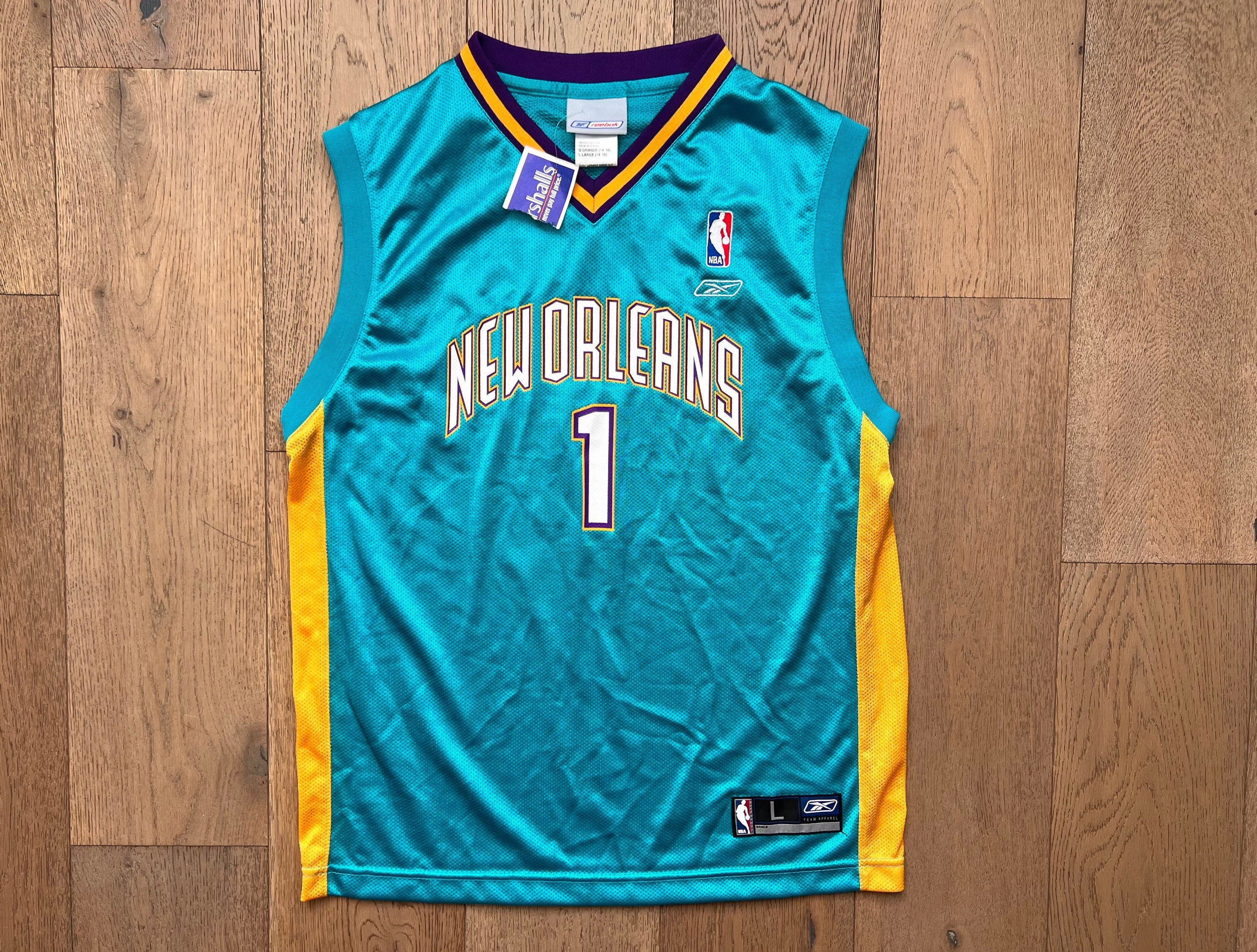 Size L New Orleans Hornets NBA Jerseys for sale