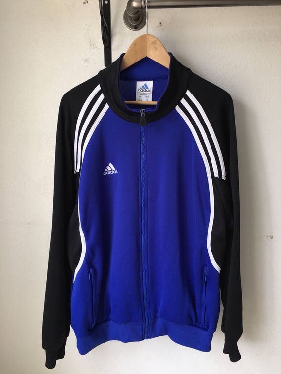 adidas polyester track jacket