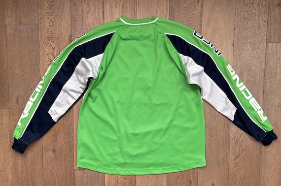 Vintage JNCO Moto USA Racing Sportswear Jersey Sh… - image 2
