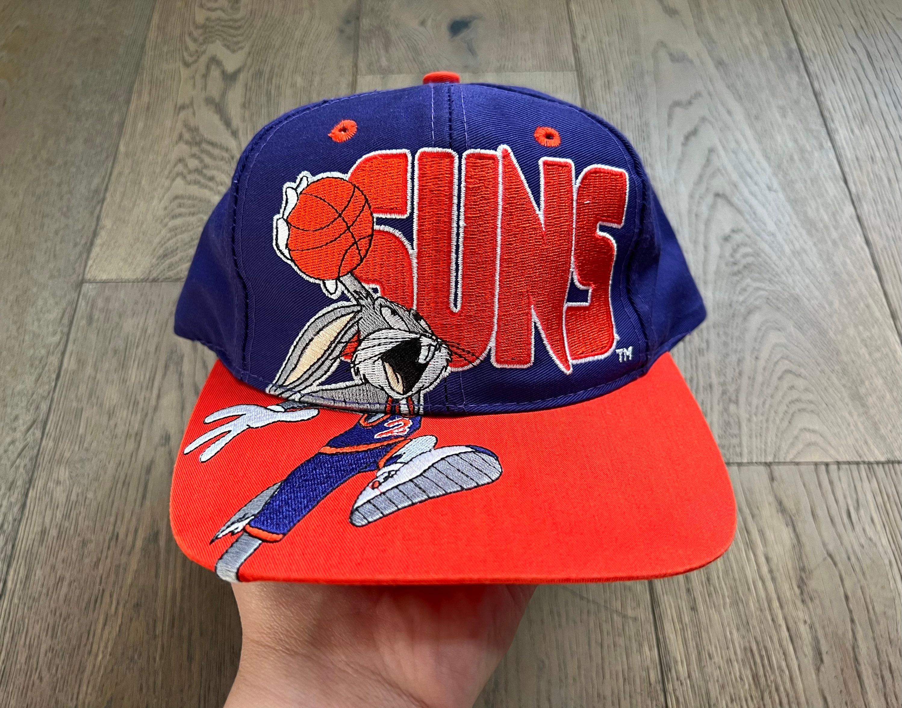 Vintage 1993 Bugs Bunny Phoenix Suns Snapback Hat Looney