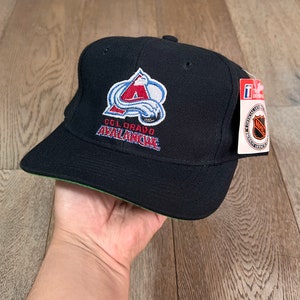 Vintage Colorado Avalanche snapback hat cap Twins Enterprise NWT