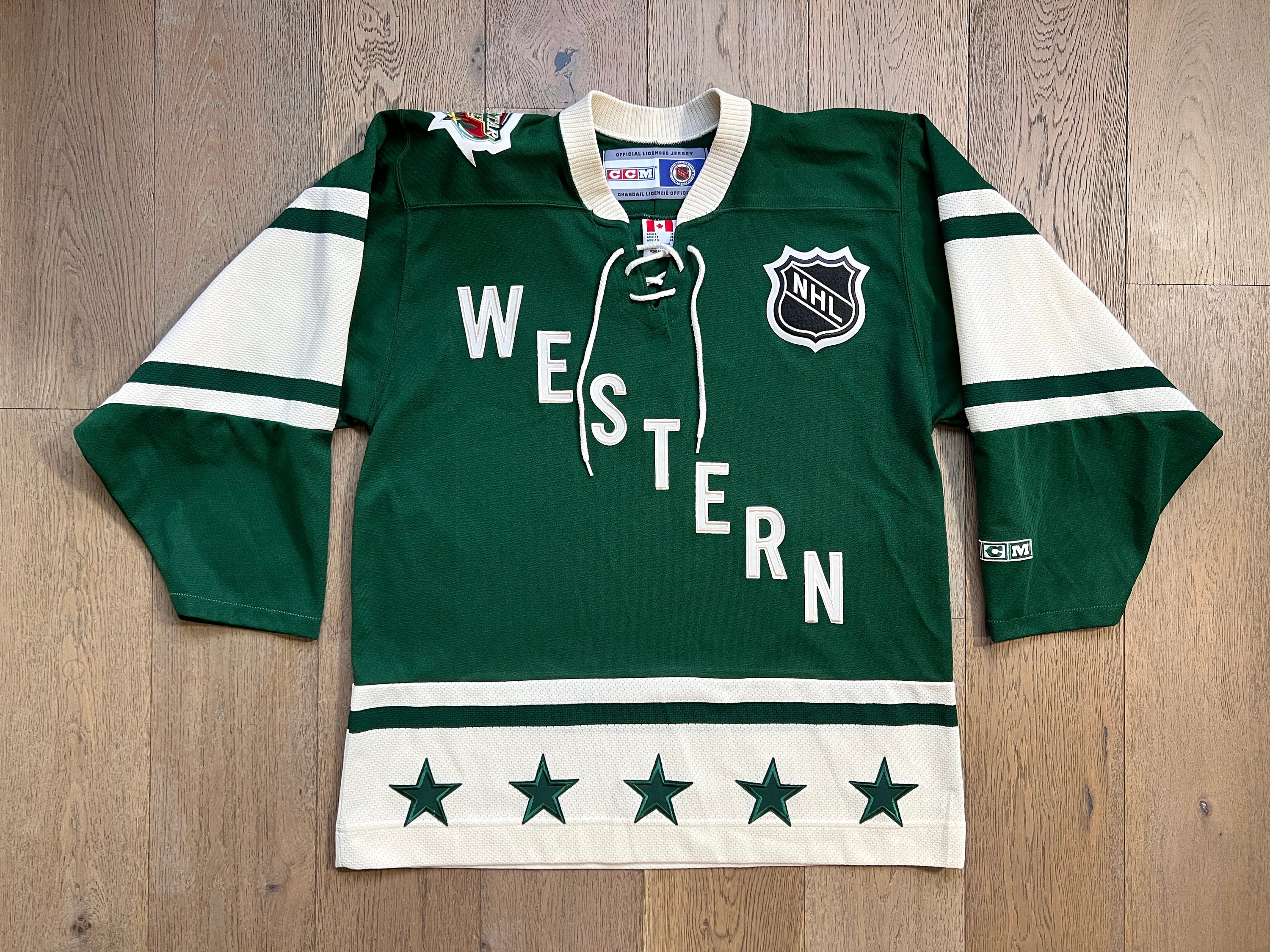 NHL 2004 ALL STAR GAME WESTERN OFFICIAL LICENSED JERSEY YOUTH SIZE L / XL  CANADA