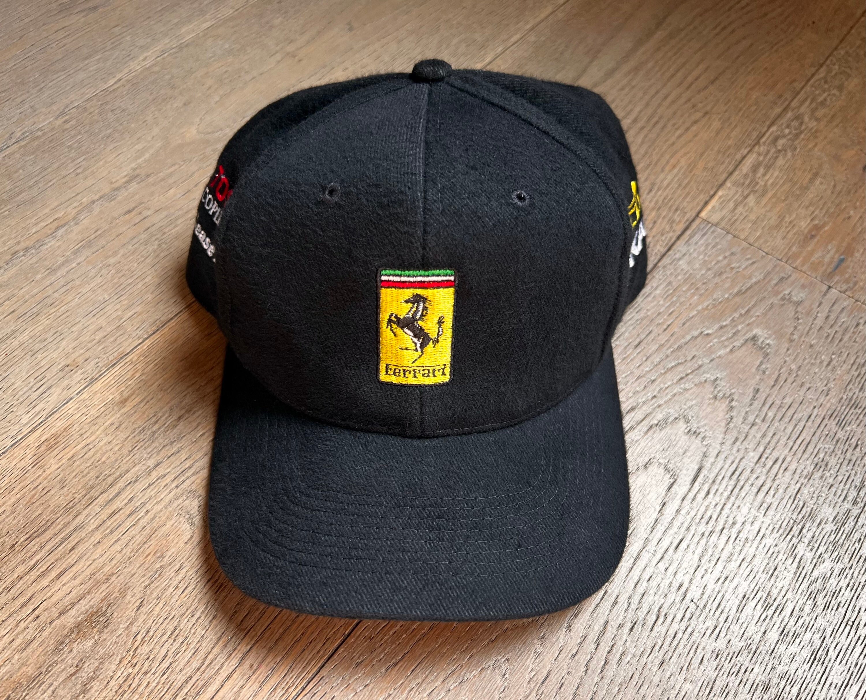 Pirelli - Gorra unisex para adultos, podium 1er lugar, con tirantes ajustables, Negro -, Talla