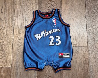 Rare VTG Washington Wizards Michael Jordan Nike Jersey Newborn 6-9 Month Jumper