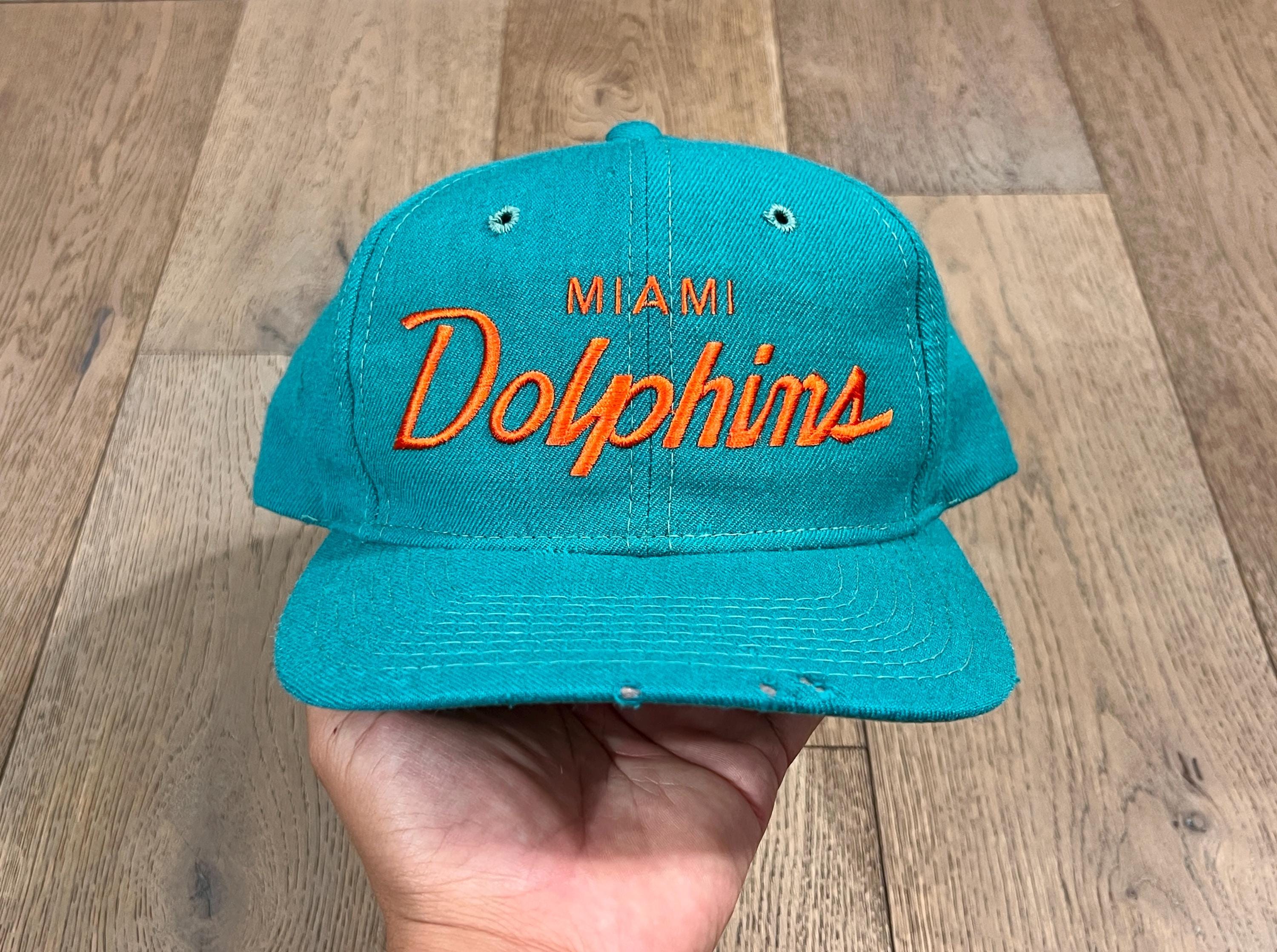 Vintage Miami Dolphins Sports Specialties Script Corduroy Snapback Foo – Stuck In The 90s Sports - Foto 10