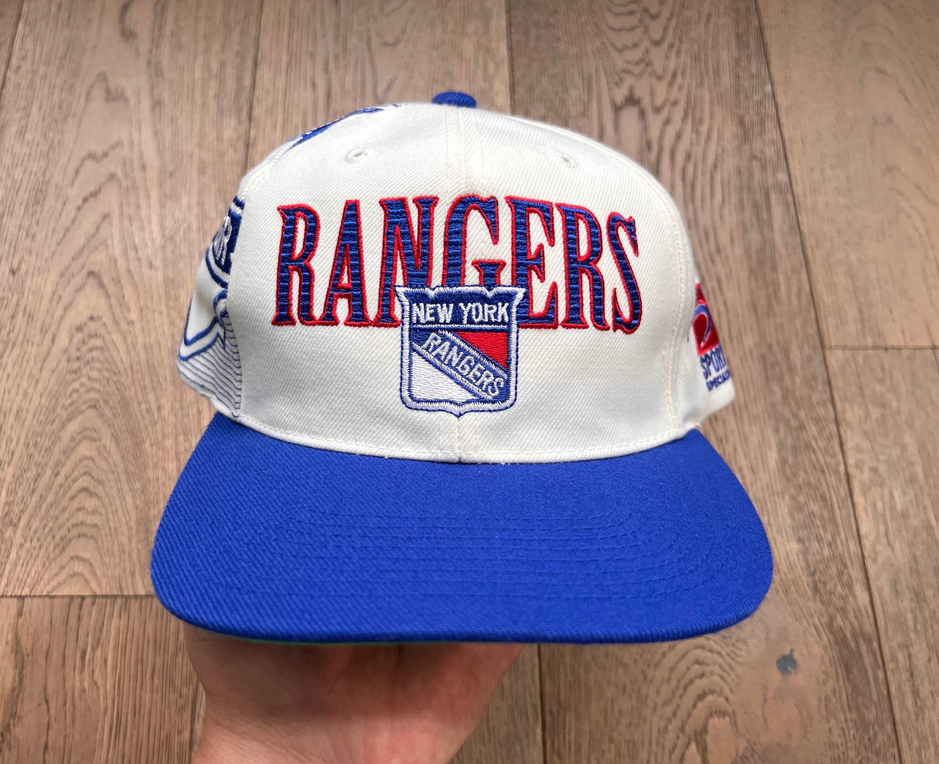 New York Rangers Reebok NHL Laser Shadow Split Bar Snapback Cap Hat –  thecapwizard