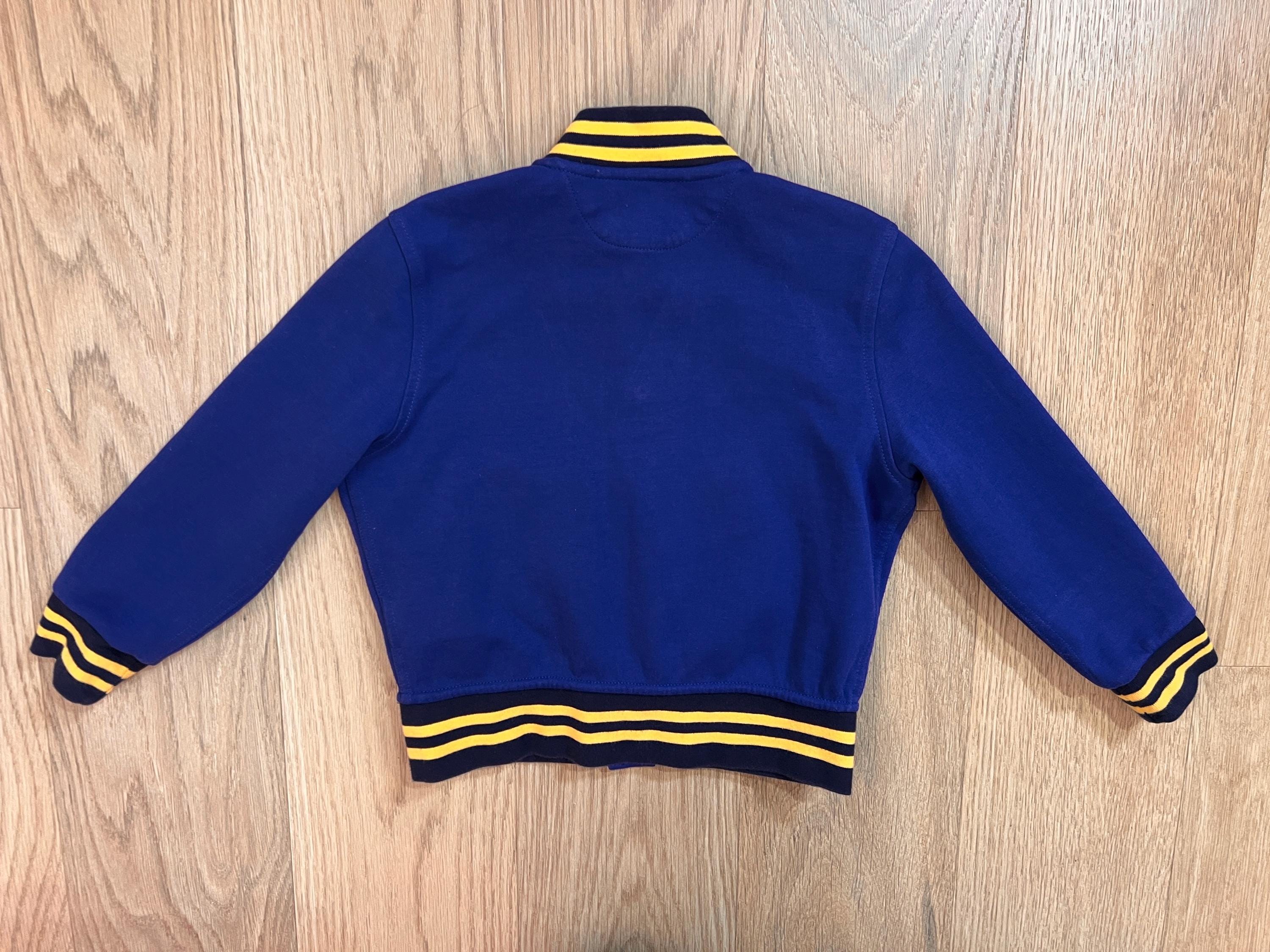 Polo Ralph Lauren Jacket Youth 4T Pony Blue Bomber Jacket