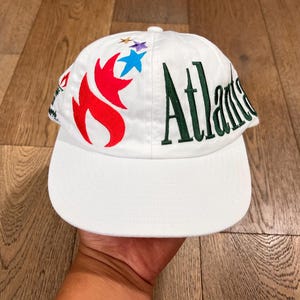 Vintage 1996 Atlanta Olympics Starter Wrap Around Embroidered Snapback