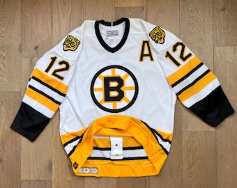 Vintage Boston Bruins John Bucyk SK Sandow Hockey Jersey Small 70s 80s NHL