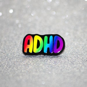 Autistic - Audhd - ADHD Acrylic PINS - Etsy