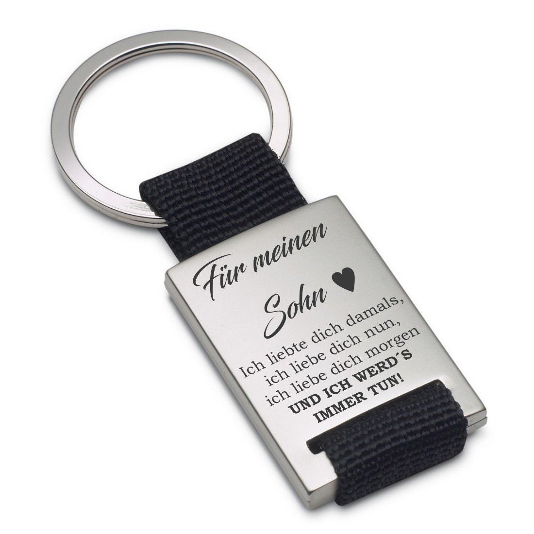 Schlüsselanhänger Liebe Für meinen Sohn Etsy