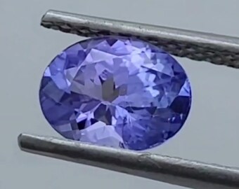 Tanzanite |Oval Cut | 8.5X6.6X4.3MM | 1.58Carat | Zoisite | Heated | SI