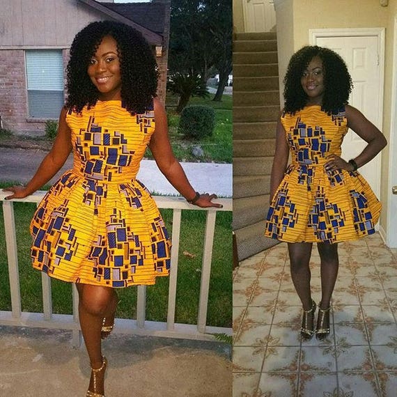 Nieuw Afrikaanse kleding voor vrouwen Afrikaanse jurk voor vrouw | Etsy CJ-29