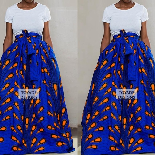 Jupe africaine, Vêtements africains, Vêtements africains pour femmes, Vêtements africains pour femmes grandes tailles, Robe africaine pour femmes, Jupe africaine pour femmes