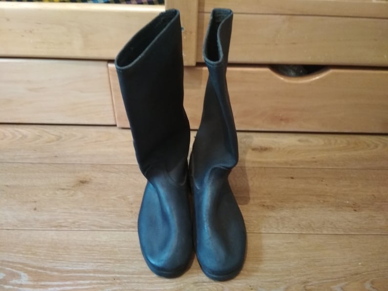 Military tarpaulin boots USSR.
