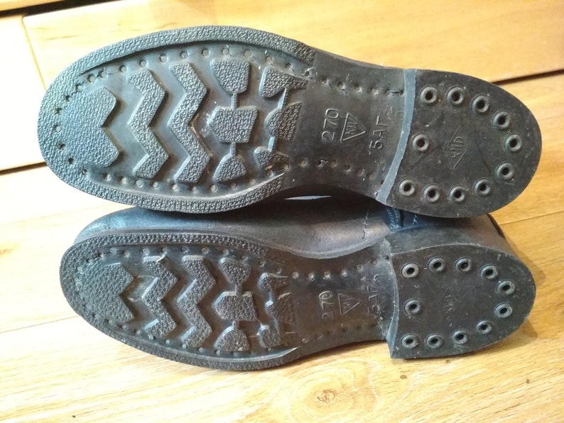 Military tarpaulin boots USSR.