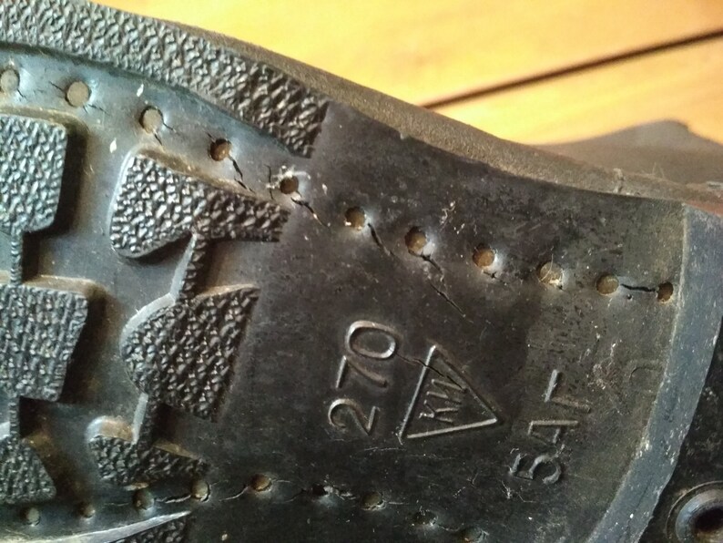 Military tarpaulin boots USSR.