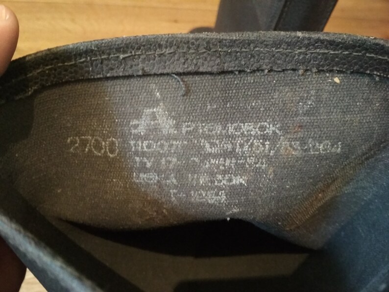 Military tarpaulin boots USSR.