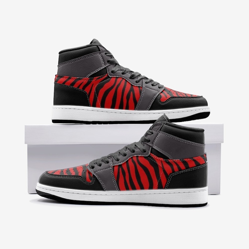Elliz Clothing Zebra Basketball Sneakers TR
